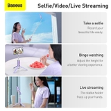 Gậy selfie tích hợp nút chụp bluetooth Baseus Traveler