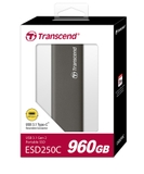 Ổ Cứng Di Động SSD Transcend ESD250C 960GB, 3D NAND flash, USB 3.1 (TS960GESD250C)