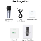 Micro Ugreen livestream chuyên nghiệp CM427