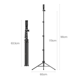 Chân máy Ugreen cho điện thoại cao 1.7m & xoay 180 độ LP337