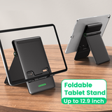 Giá đỡ điện thoại, máy tính bảng, laptop Ugreen màu đen - có thể gập lại LP406
