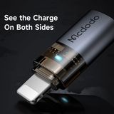 Đầu chuyển USB-C sang Lightning Mcdodo OT-763 36W đèn báo