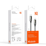 Cáp C to C Mcdodo CA-284 100W tự ngắt 1,2 m