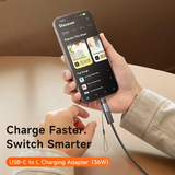 Đầu chuyển USB-C sang Lightning Mcdodo OT-763 36W đèn báo