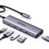 Mua bo-chuyen-doi-ugreen-15597-type-c-to-hdmi-4k-60hz-3-usb-3-0-pd tại chube, chính hãng, giá tốt