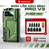 Máy bơm lốp kiêm kích bình Medicar Pro V3 20000mAh