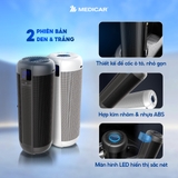 Máy lọc không khí ô tô kết hợp tinh dầu Medicar Pro V2 4in1