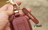 Bao da chìa khóa ô tô Toyota Veloz, Raize, Avanza - Dòng da Vachetta