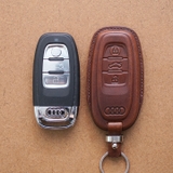 Bao da chìa khóa ô tô Audi A - Dòng da Vachetta