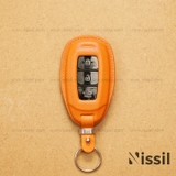 Bao da chìa khoá ô tô Hyundai Accent, Santafe, Kona - 3 nút - Dòng da Epsom