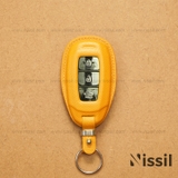 Bao da chìa khoá ô tô Hyundai Accent, Santafe, Kona - 3 nút - Dòng da Epsom