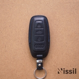 Bao da chìa khóa ô tô Audi Q - M2 - Dòng da Vachetta