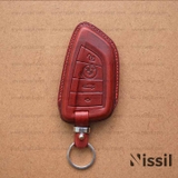 Bao da chìa khóa ô tô BMW - F - Dòng da Vachetta