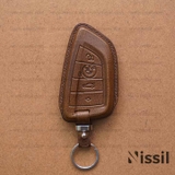 Bao da chìa khóa ô tô BMW - F - Dòng da Vachetta