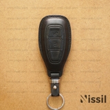 Bao da chìa khóa ô tô Ford Focus - 2 nút - Dòng da Vachetta