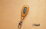 Bao da chìa khoá ô tô Ford Focus, EcoSport - Dòng da bê Epsom
