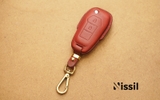 Bao da chìa khóa ô tô Ford - K2 - 2 nút - Cover - Dòng da Vachetta