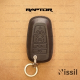Bao da chìa khóa ô tô Ford F150 Raptor - 5 nút - Dòng da Vachetta