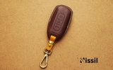 Bao da chìa khóa ô tô Ford Territory - Dòng da Vachetta mix