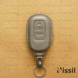 Bao da chìa khoá ô tô Honda - M2 - 3 nút - Dòng da Vachetta