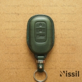 Bao da chìa khoá ô tô Honda - M2 - 3 nút - Dòng da Vachetta