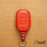 Bao da chìa khoá ô tô Honda - M2  - 4 nút - Dòng da bò Vachetta