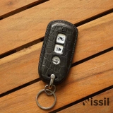 Bao da Honda SH - 3 nút - Da cá sấu