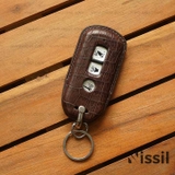 Bao da Honda SH - 3 nút - Da cá sấu