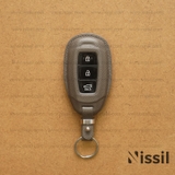Bao da chìa khoá ô tô Hyundai Accent, Santafe, Kona - 3 nút - Dòng da Epsom