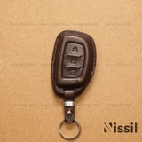 Bao da chìa khóa ô tô Hyundai Tucson, i10, Elantra - Dòng da Vachetta