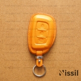 Bao da chìa khóa ô tô Hyundai Tucson, i10, Elantra - Dòng da Vachetta