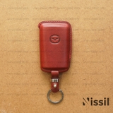 Bao da chìa khóa ô tô Mazda - 2023 - Dòng da Vachetta