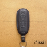 Bao da chìa khóa ô tô Mazda - 3 nút - Dòng da Vachetta