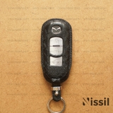 Bao da Mazda - 3 nút - Da trăn