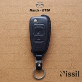Bao da chìa khóa ô tô Mazda BT50 - K - Dòng da Vachetta