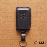 Bao da chìa khóa ô tô Mazda - 2023 - Dòng da Vachetta