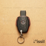 Bao da Mercedes Benz - W204 - chìa cơ - Vachetta mix