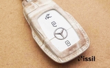 Bao da Mercedes Benz - W205 - Da cá sấu Himalaya