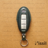 Bao da chìa khoá ô tô Nissan - Dòng da bê Epsom