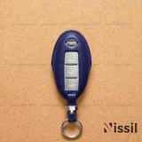 Bao da chìa khoá ô tô Nissan - Dòng da bê Epsom