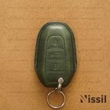 Bao da chìa khóa ô tô Peugeot - Dòng da Vachetta