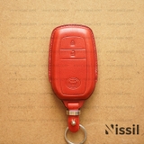 Bao da chìa khóa ô tô  Toyota - M1 - 2 nút - Dòng da Vachetta