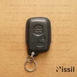 Bao da chìa khóa ô tô Toyota Altis 2011 - 4 nút - Dòng da Vachetta