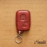 Bao da chìa khóa ô tô Toyota Altis 2011 - 4 nút - Dòng da Vachetta
