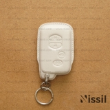 Bao da chìa khóa ô tô Toyota Altis 2011 - 4 nút - Dòng da Vachetta