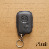 Bao da chìa khóa ô tô Toyota Altis 2011 - 4 nút - Dòng da Vachetta