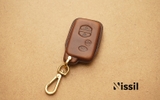 Bao da chìa khóa ô tô Toyota Altis 2011 - 4 nút - Dòng da Vachetta