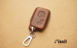 Bao da chìa khóa ô tô Toyota Altis 2011 - 4 nút - Dòng da Vachetta