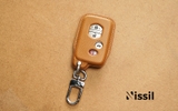 Bao da chìa khoá ô tô Toyota Altis, Camry 2011 - 4 nút - Dòng da bê Epsom