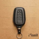 Bao da chìa khóa ô tô Toyota Camry - M2 - 4 nút - Dòng da Vachetta
